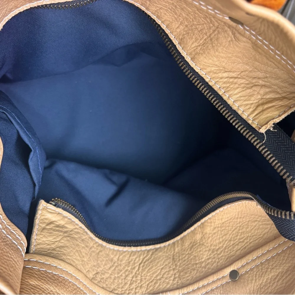 Parker Thatch Medium Mimi in leather (Butterscotch color) - Picture 16 of 17